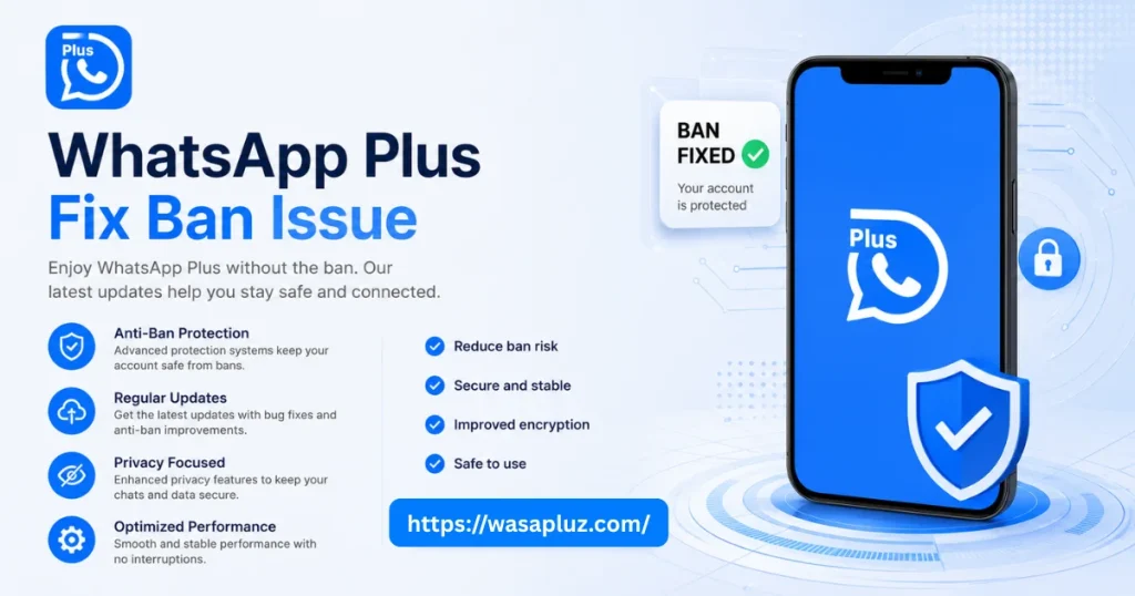 WhatsApp Plus Fix Ban issue