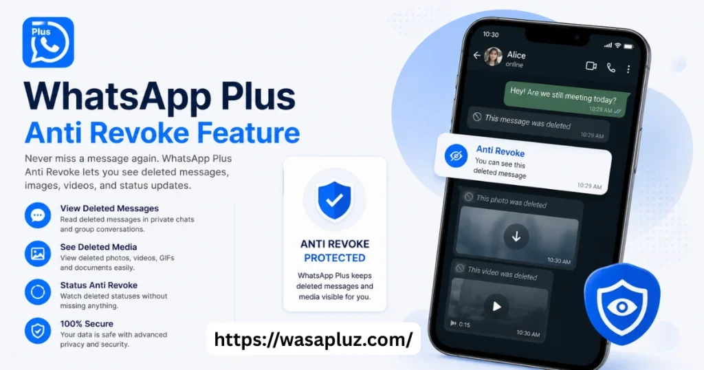 WhatsApp Plus anti revoke
