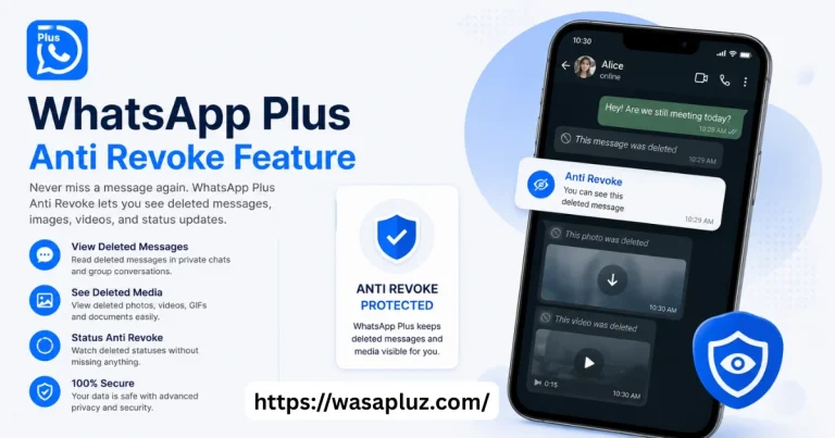 WhatsApp Plus anti revoke